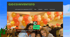 Desktop Screenshot of giocoinventato.com